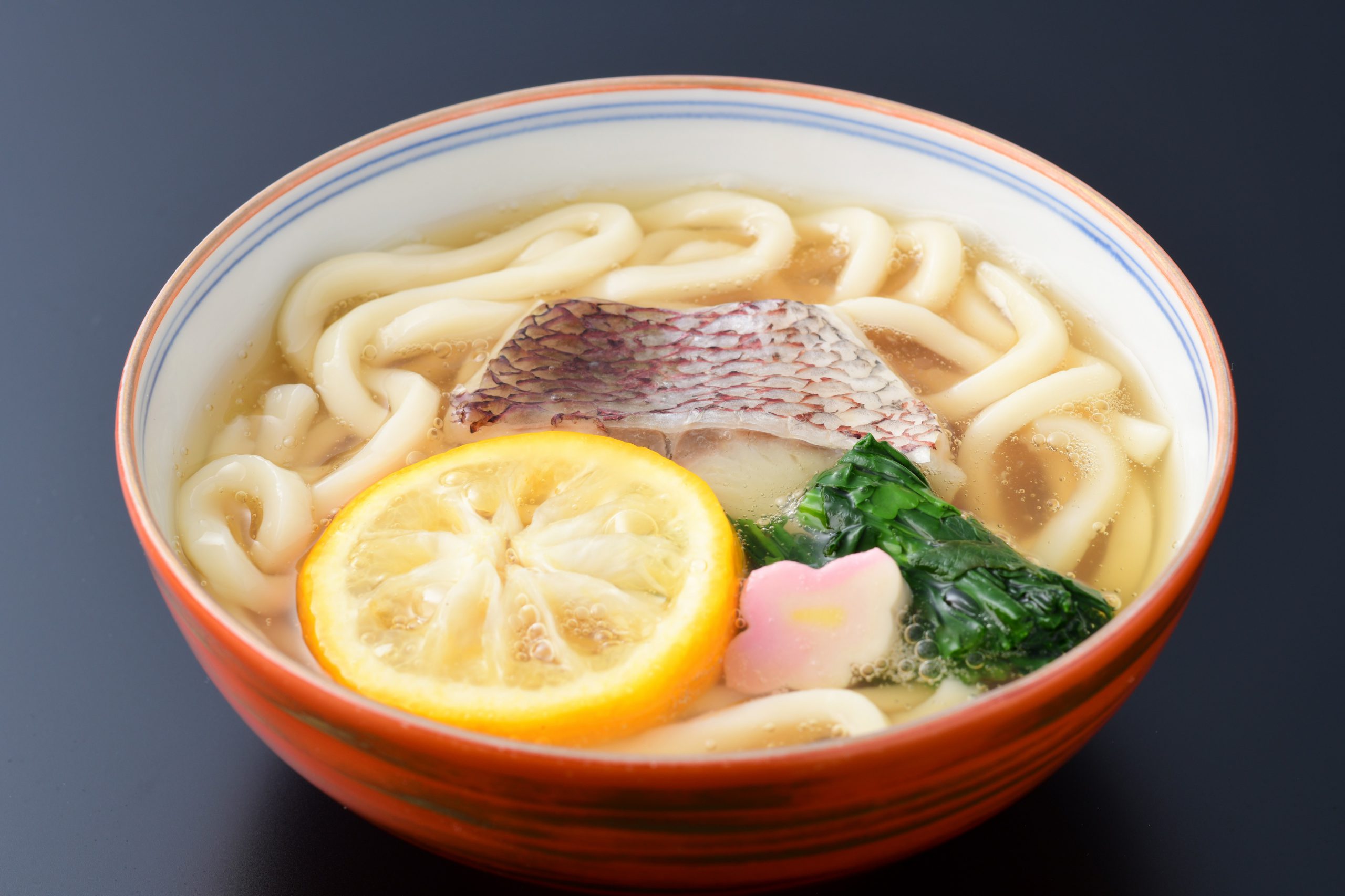 鯛ゆずあんうどん始まりました