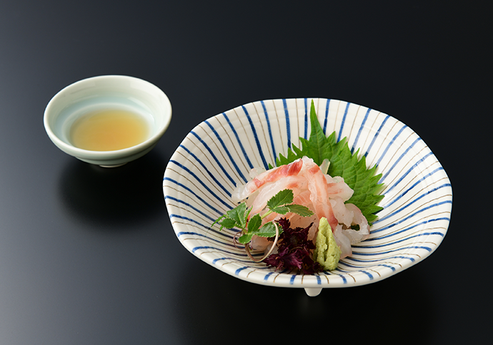 鯛の昆布〆 道頓堀今井